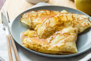 crêpes aux pommes